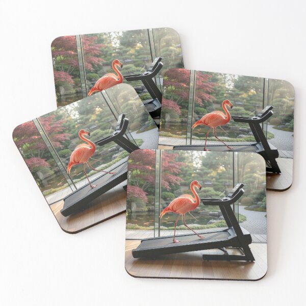 Item preview, Flamingo Sticks to His New Year's Resolutions designed and sold by Tridentulus.