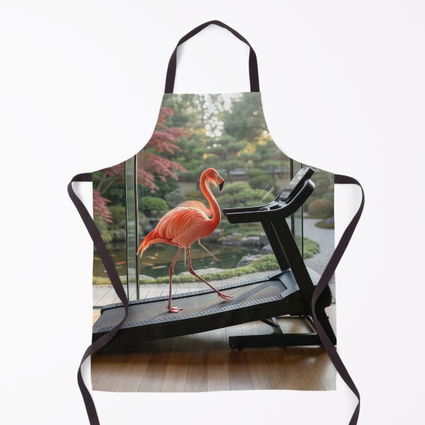 Item preview, Flamingo Sticks to His New Year's Resolutions designed and sold by Tridentulus.