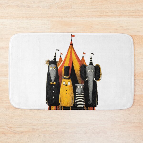 Item preview, Whimsical Circus Characters – Quirky Carnival Illustration designed and sold by Skolyak.