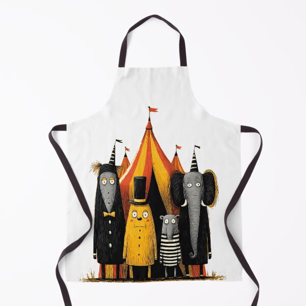 Item preview, Whimsical Circus Characters – Quirky Carnival Illustration designed and sold by Skolyak.