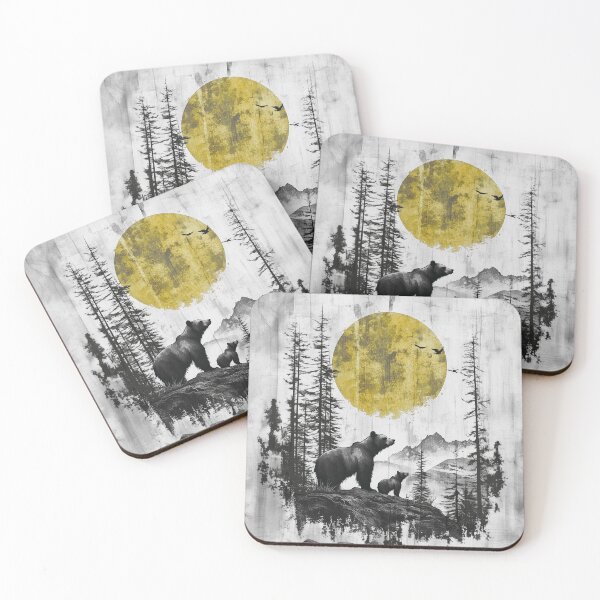 Item preview, Bear and cub designed and sold by Thingstolike.