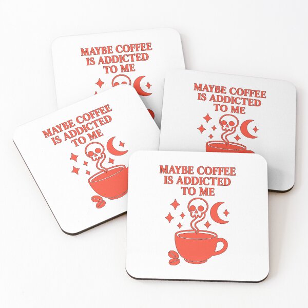 Item preview, Maybe coffee is addicted to me designed and sold by LuveraxArt.