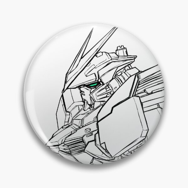 Item preview, MBF-P02 Gundam Astray Red Frame line art black white japan mecha designed and sold by sabartgunpla.