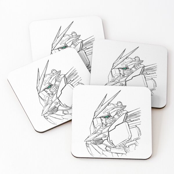 Item preview, MBF-P02 Gundam Astray Red Frame line art black white japan mecha designed and sold by sabartgunpla.