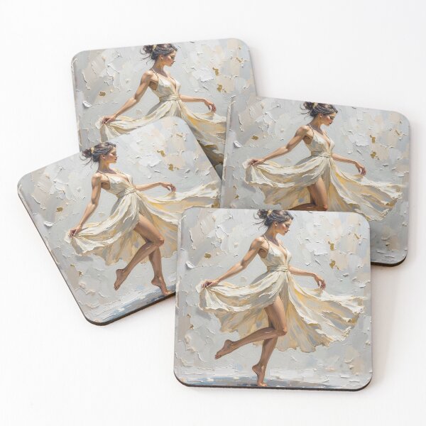 Item preview, Ethereal Dancer - Motion and Grace Illustration designed and sold by The Design Asset Station.