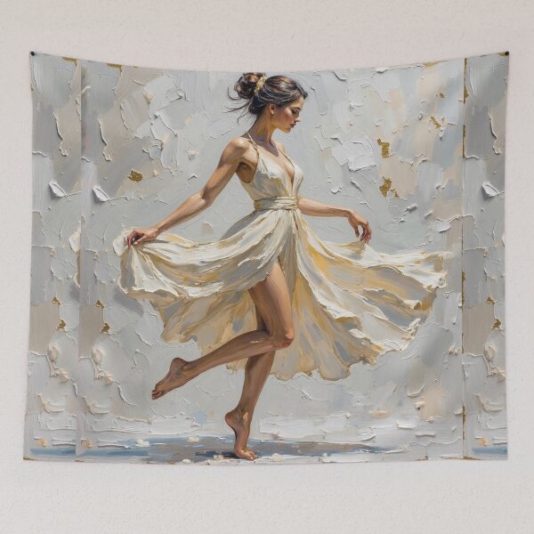 Item preview, Ethereal Dancer - Motion and Grace Illustration designed and sold by The Design Asset Station.