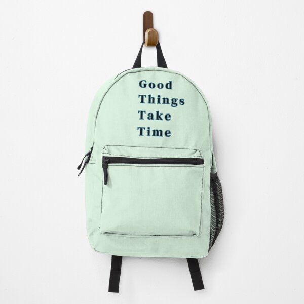 Item preview, Good Things Take Time Text Stickers Prints Posters Wall Art Magnet Home Coffee Cup Decoration TShirt Stationary Notebook Magnet Hat Kitchen Work School Office Redbubble Shop designed and sold by Saritas Boutique Shop.