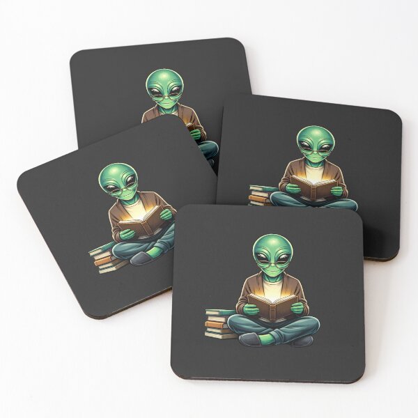 Item preview, Study Mode Alien – Academic Focus Cozy Student Aesthetic Art designed and sold by ColorSplash123.