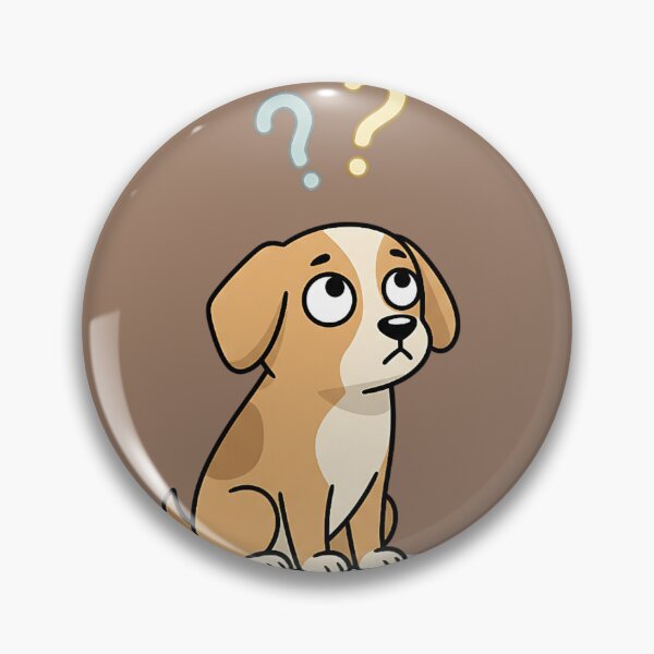 Item preview, Existential Dog Sticker | Funny Overthinking Meme | Relatable Philosophy Humor Animal  designed and sold by ZyxDes.