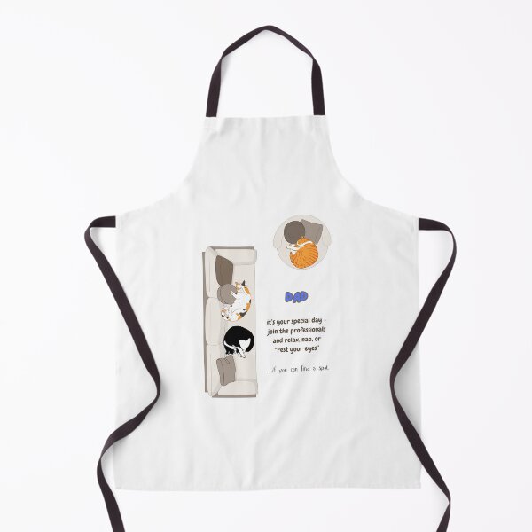 Item preview, Father's Day Funny Cats Naping designed and sold by MYCatStuff.