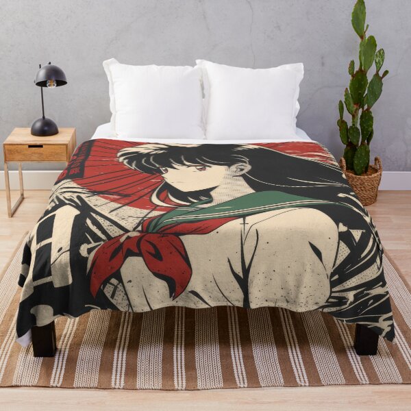 Item preview, Kagome Vintage Poster  designed and sold by AnimeArsenalPrints.