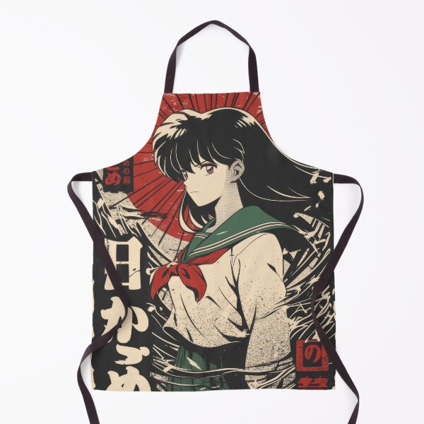 Item preview, Kagome Vintage Poster designed and sold by AnimeArsenalPrints.