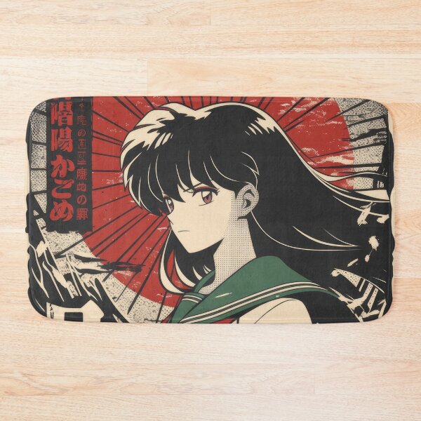 Item preview, Kagome Vintage Poster  designed and sold by AnimeArsenalPrints.