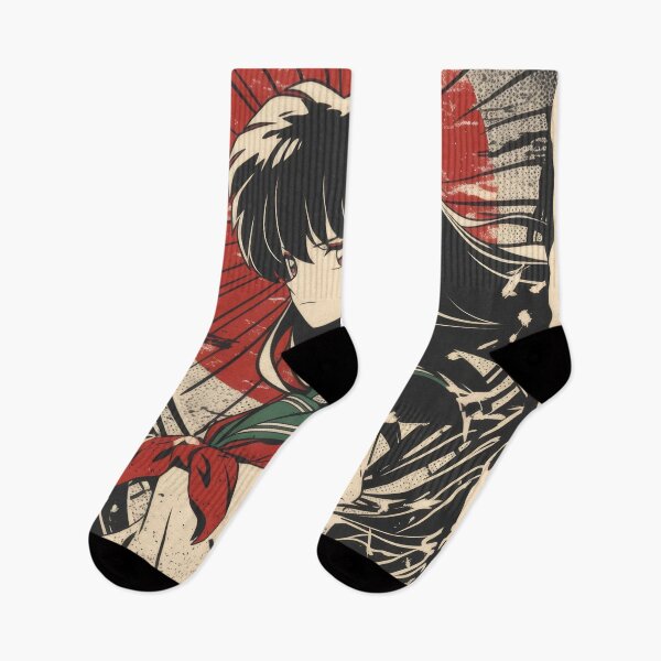 Item preview, Kagome Vintage Poster  designed and sold by AnimeArsenalPrints.