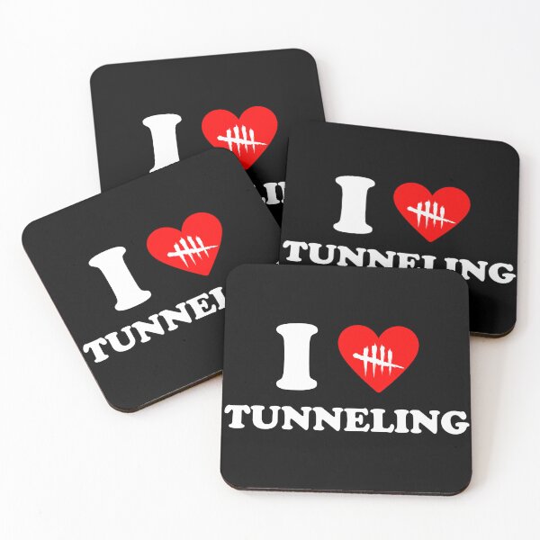 Item preview, I LOVE TUNNELING designed and sold by Pally on Twitch.