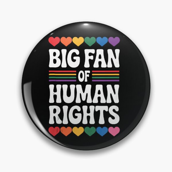 Item preview, Big Fan Of Human Rights Bold Quote, Social Justice designed and sold by leolawaller.