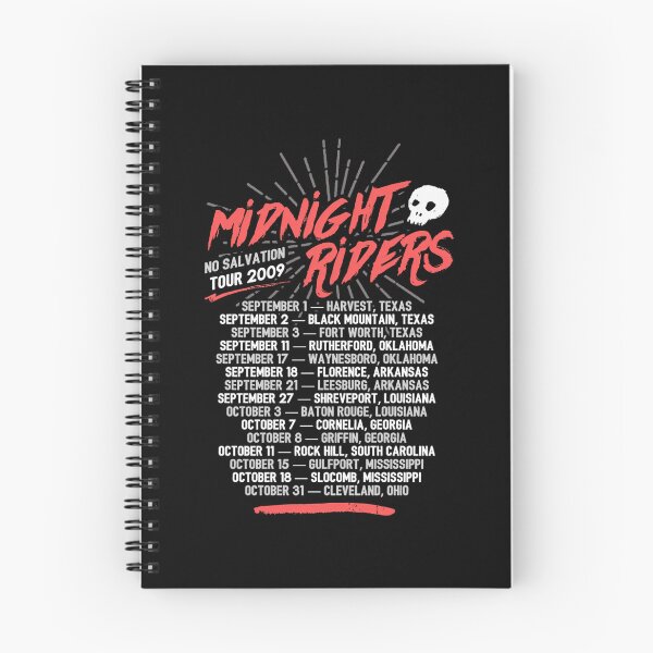 Item preview, Midnight Riders - No Salvation Tour Harvest Texas Fort Worth Waynesboro Oklahoma Leesburg Arkansas Baton Rouge Louisiana designed and sold by Nico16.