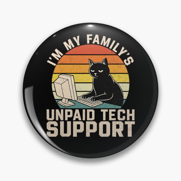 Item preview, I'm My Family's Unpaid Tech Support Funny Sarcastic Programmer Gift designed and sold by averyfisher.