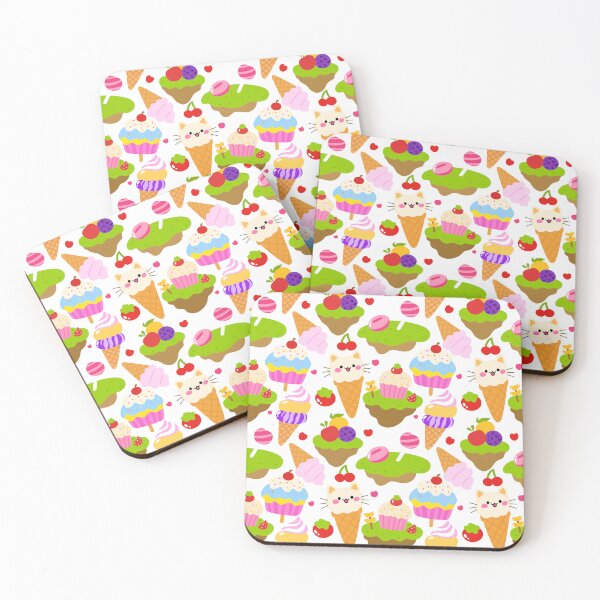 Item preview, Floating Dessert Islands Seamless  designed and sold by KJackArtwork.