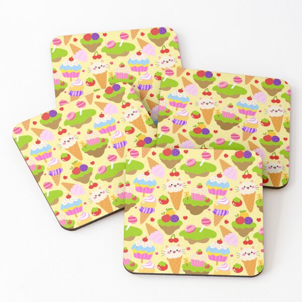 Item preview, Floating Dessert Islands Seamless  designed and sold by KJackArtwork.
