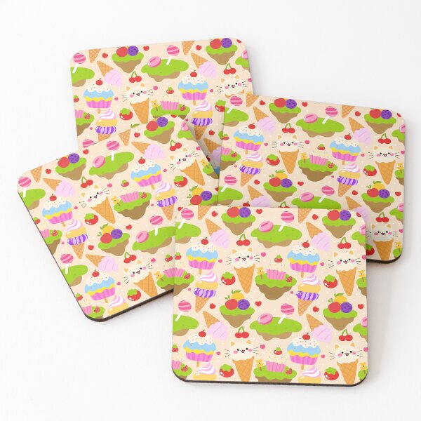 Item preview, Floating Dessert Islands Seamless  designed and sold by KJackArtwork.