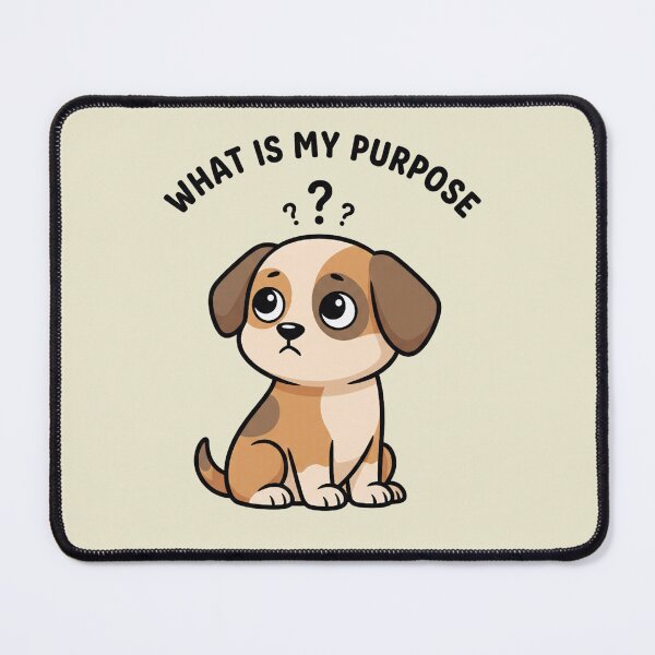 Item preview, Existential Dog Sticker | Overthinking Meme Animal designed and sold by ZyxDes.