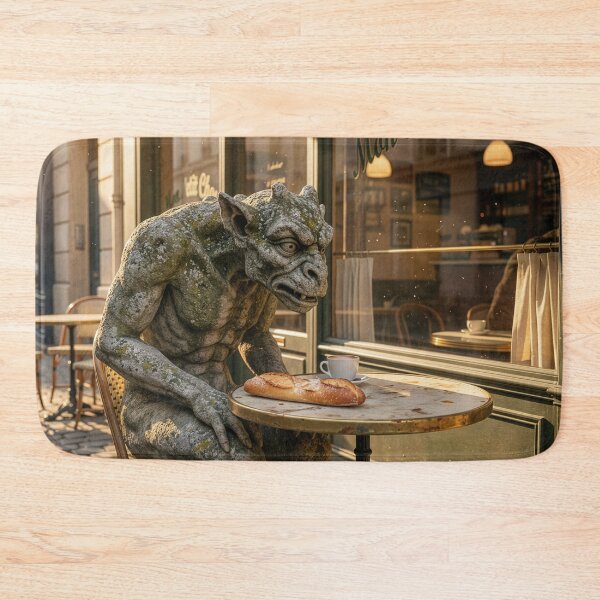 Item preview, Notre Dame Gargoyle on His Lunch Break designed and sold by Tridentulus.