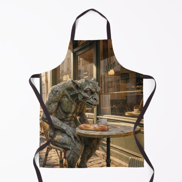 Item preview, Notre Dame Gargoyle on His Lunch Break designed and sold by Tridentulus.