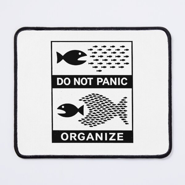 Item preview, Do not Panic, Organize - Political Activism Protest Punk designed and sold by borenclolahroy.