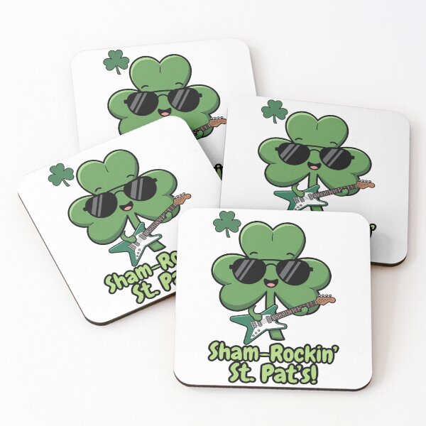 Item preview, Punny Sham-Rockin' Guitar St. Pat's Meme designed and sold by Hermits-Loft.