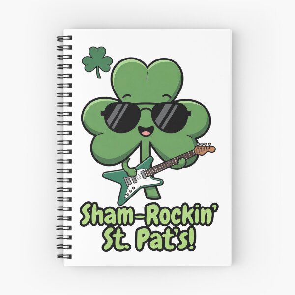 Item preview, Punny Sham-Rockin' Guitar St. Pat's Meme designed and sold by Hermits-Loft.