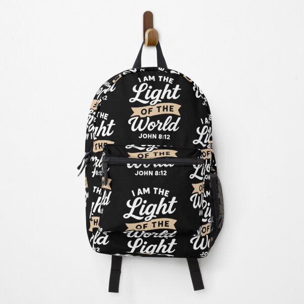 Item preview, John 8:12 I Am The Light Of The World designed and sold by plushism.