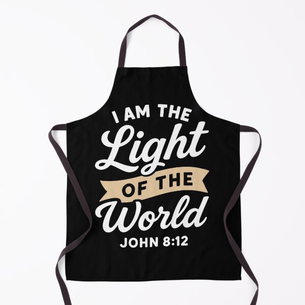 Item preview, John 8:12 I Am The Light Of The World  designed and sold by plushism.