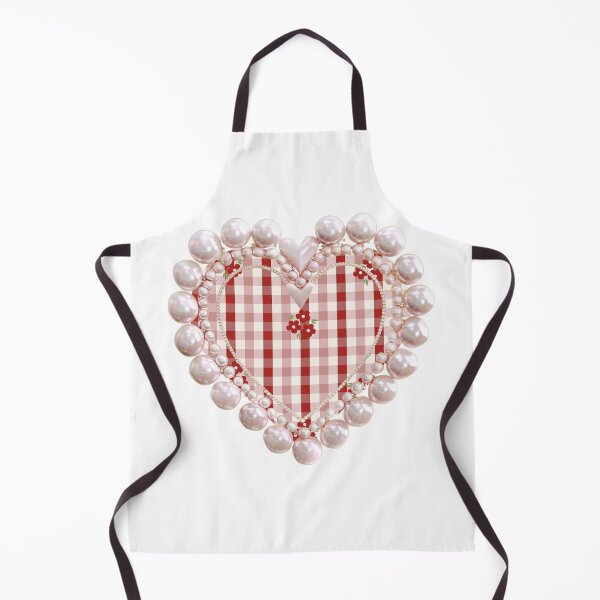 Item preview, Vichy design heart designed and sold by Creavatim .
