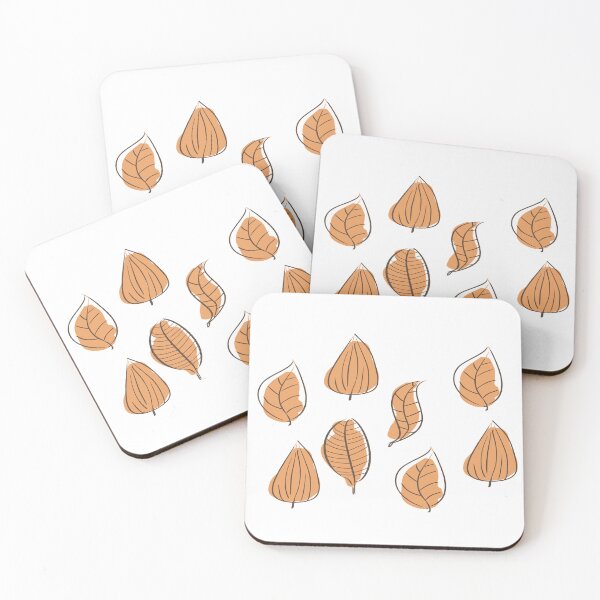 Item preview, Autumn Leaf Doodles Set designed and sold by zamew.