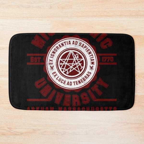 Item preview, University Of Miskatonic Alma Mater Exignoratia Ad Sapientian Ex Luce Ad Tenebras Arkham Massachusetts  designed and sold by reseskee.