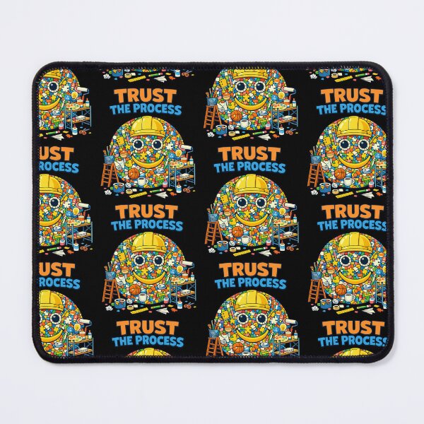Item preview, Trust The Process Creative Collage Smile Design designed and sold by TeeTimeTreasure.