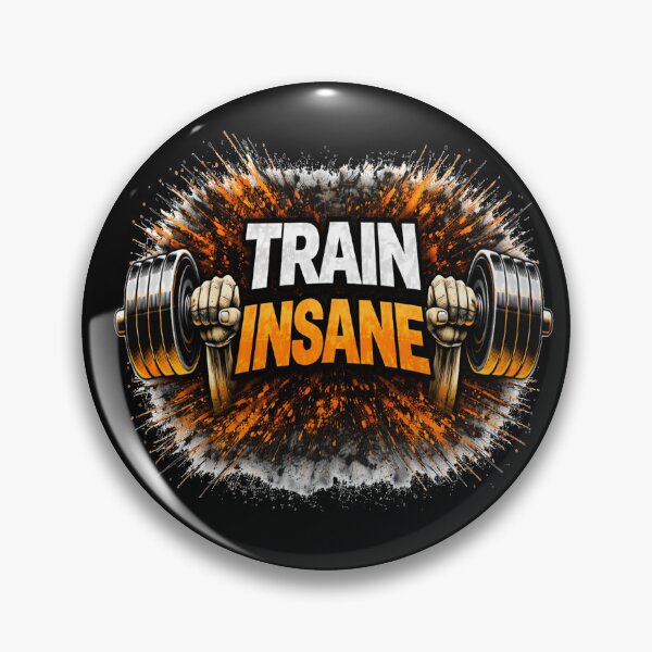 Item preview, Train Insane Gym Motivation Discipline Training DesignTrain Insane Gym Motivation Discipline Training Design designed and sold by Wolf Garage.