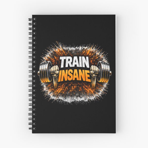 Item preview, Train Insane Gym Motivation Discipline Training DesignTrain Insane Gym Motivation Discipline Training Design designed and sold by Wolf Garage.