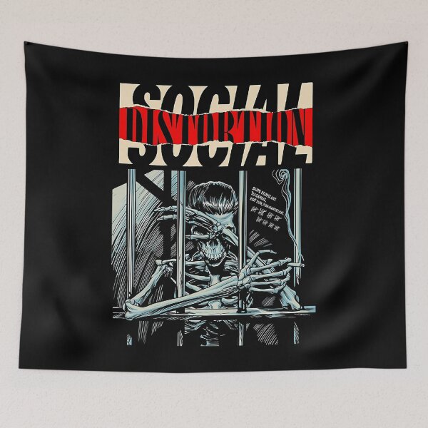 Item preview, Social Distortion Skeleton In A Prison designed and sold by reseskee.