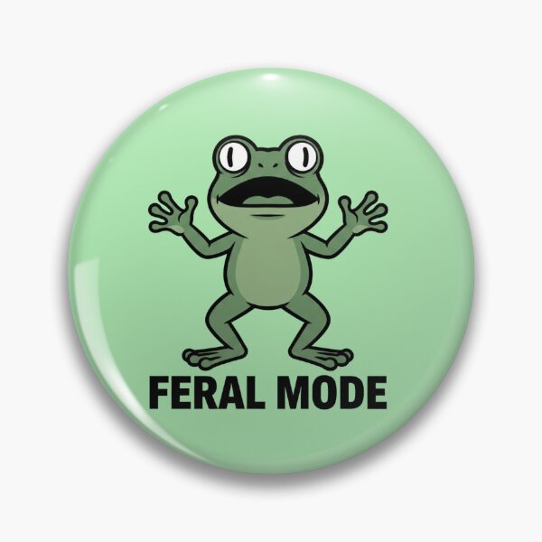 Item preview, Anxious Frog Sticker  Overthinking Meme Animal designed and sold by ZyxDes.