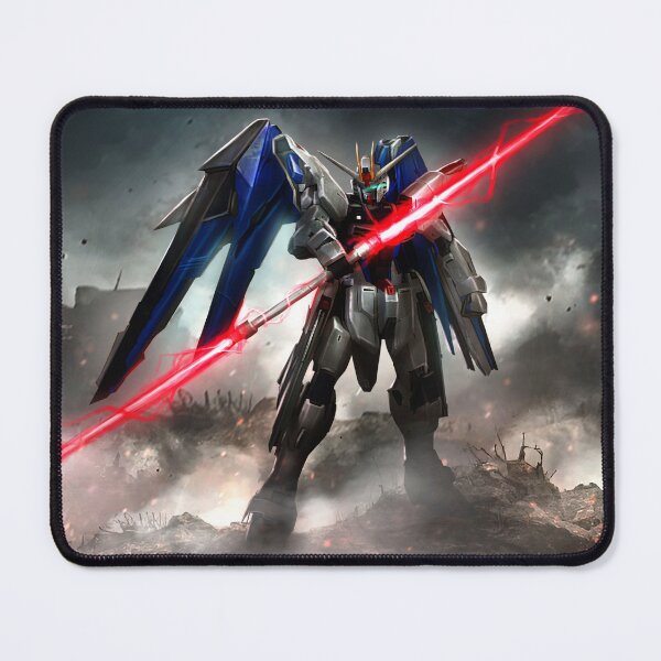 Item preview, full colour ZGMF-X10A Freedom Gundam seed destiny kira yamato on fire DIGITAL IMAGING designed and sold by sabartgunpla.