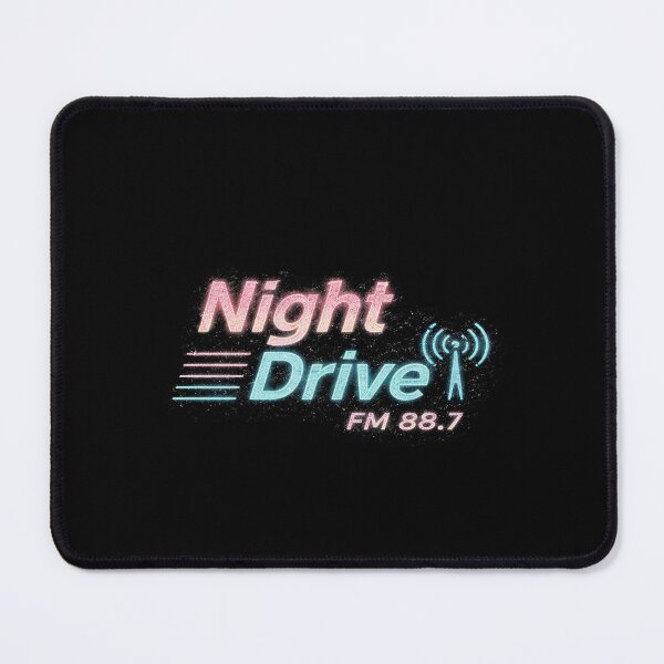 Item preview, Night Drive FM 88.7 T-Shirt – Retro Synthwave Radio Tee, Vintage 80s Aesthetic Shirt, Neon Music Graphic designed and sold by 5lav.