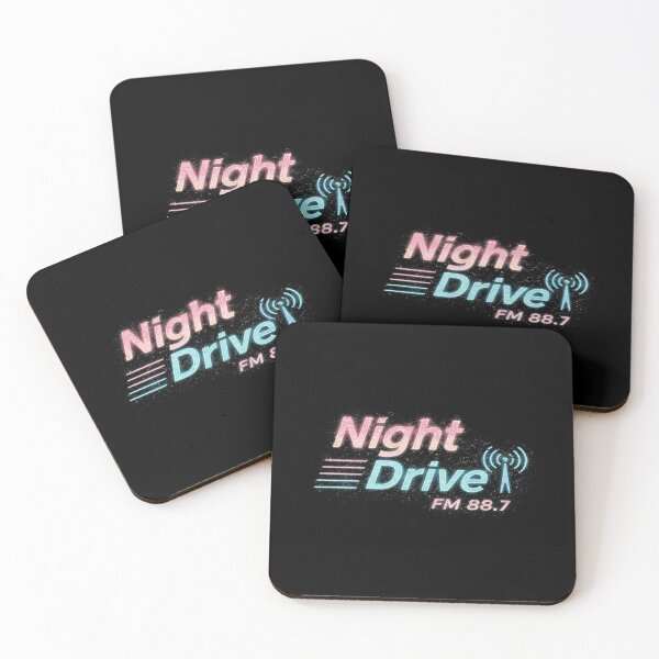 Item preview, Night Drive FM 88.7 T-Shirt – Retro Synthwave Radio Tee, Vintage 80s Aesthetic Shirt, Neon Music Graphic designed and sold by 5lav.