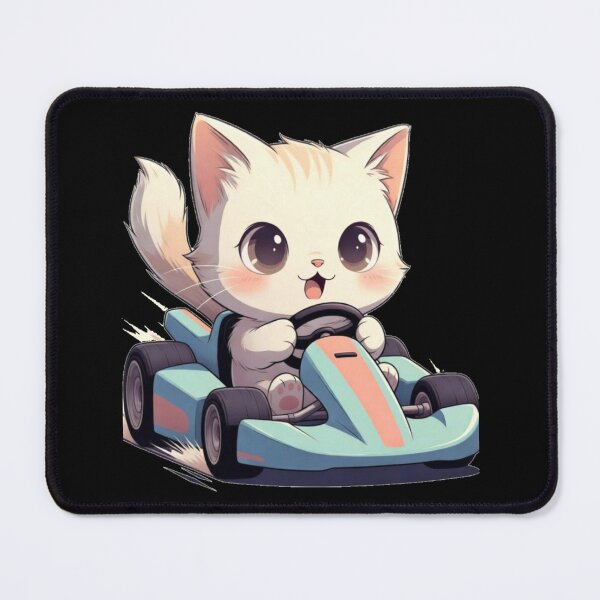 Item preview, Cat in racing mode - cute gift for a car lover designed and sold by UrbanView.