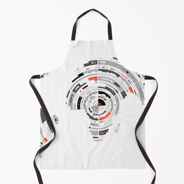 Item preview, shape of world map combined with futuristic circle pattern, concept of communication world or big data or digital transformation designed and sold by NiamLab.