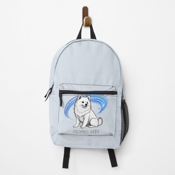 Item preview, Magic Pet Pomeranian - Ethereal White Dog Glow designed and sold by PriyaMagic.
