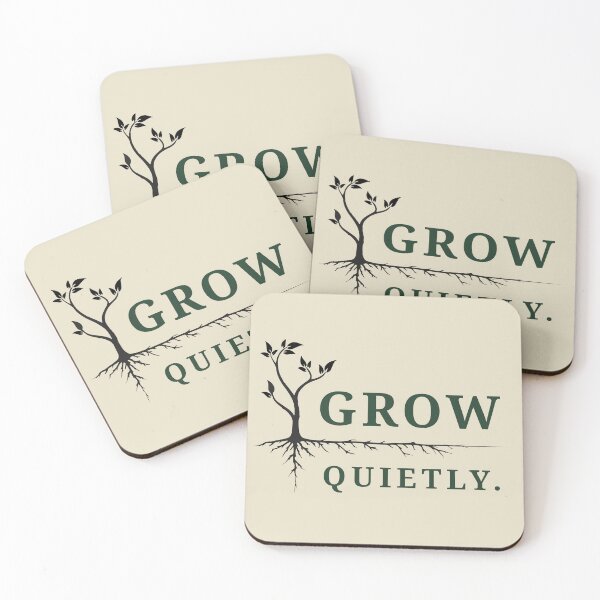 Item preview, Grow Quietly – Deep Roots, Steady Strength designed and sold by CHANCHANAI.