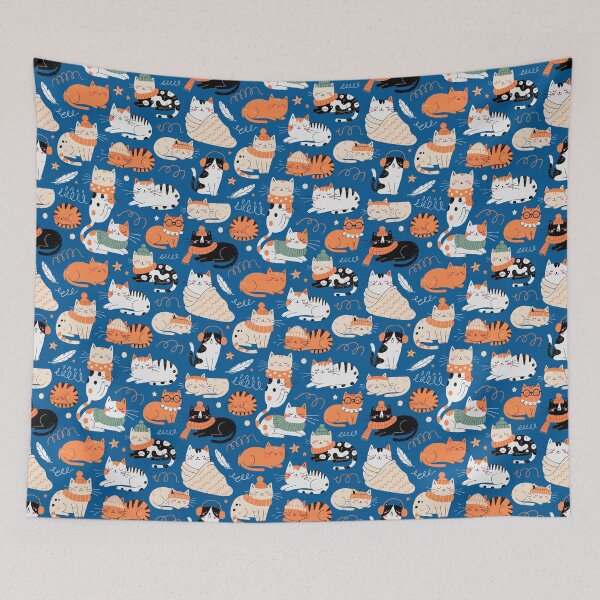 Item preview, cozy cats designed and sold by keyword1.