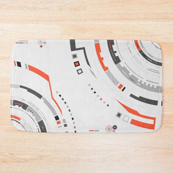 Item preview, concept of digital transformation or cyberspace, graphic of two futuristic circles designed and sold by NiamLab.